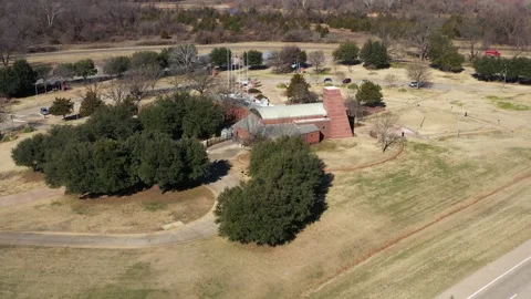 Highway 75 Rest Area Denison Texas USA Video stock 335664890