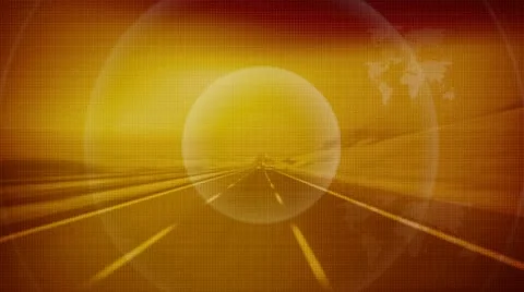 Highway abstrack backgraund 1 Stock Footage 10574645