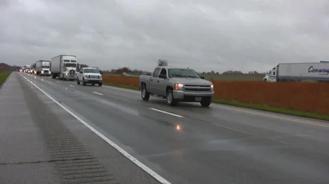 Highway accident 13 Stock Footage 32782891