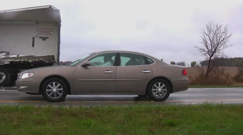 Highway accident 4 Stock Footage 32781661