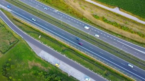 Highway aerial view Stock Footage 219429914