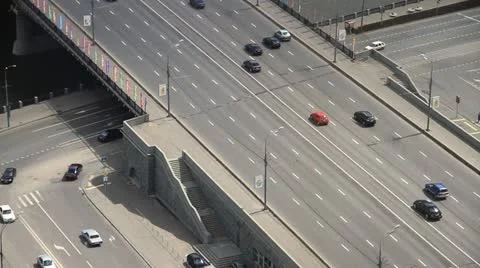 Highway aerials 2 스톡 동영상 20623809