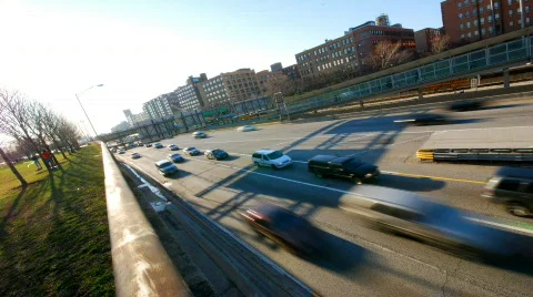 Highway Angle Stock Footage 367708