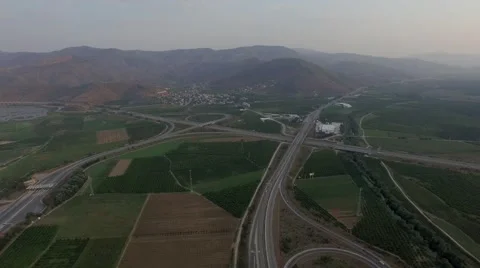 Highway Arial view Video stock 53305218