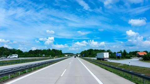 Highway. autobahn Stock Photos
