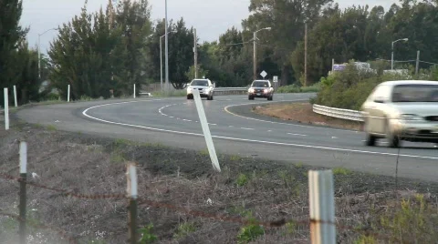 Highway Autos Stock Footage 693122