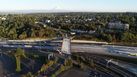 Highway bridge construction 動画素材 106403303