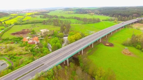 The highway bridge. Video stock 75206196
