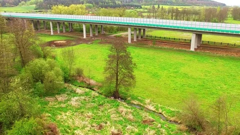 The highway bridge. Video stock 75210956