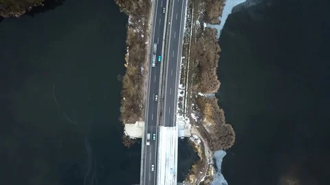 Highway bridge Stock Footage 100089886