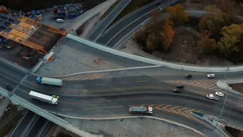 Highway bridge Stock Footage 155791820