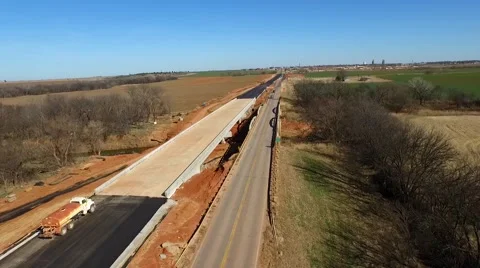 Highway Bridge under construction 1 Stock-Footage 46909935