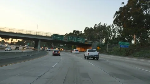 Highway in California in 4K Stock Footage 80589630