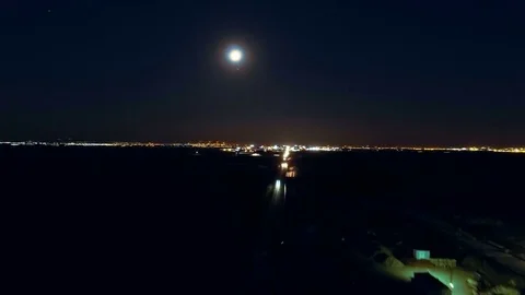 Highway to the city Stock Footage 74505515