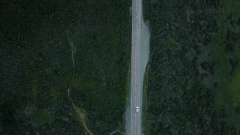 A highway that connected South and North of Peninsular Malaysia. Known as PLUS Stock Footage 92394853