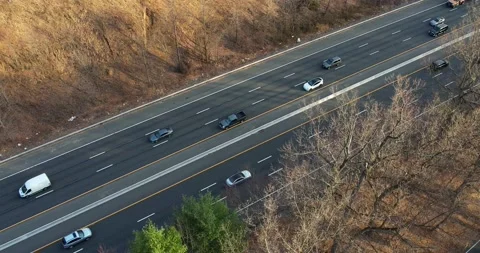 Highway Counterpan 4K Stock Footage 173163919