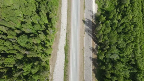 Highway in the countryside Видео 155495066