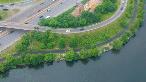 Highway Curve 動画素材 156425500