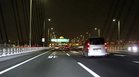 Highway in Daikoku Japan Stock Footage 52717348