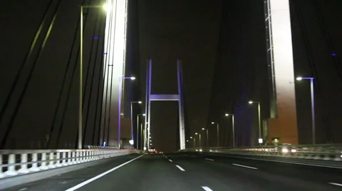 Highway in Daikoku Japan Stock Footage 52717372