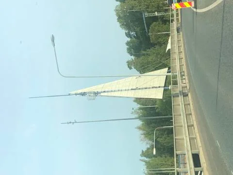 Highway decorations Stock Photos