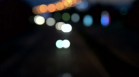 Highway defocused Stock Footage 23585004