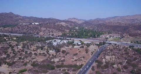 Highway drone shot 库存影片 279511776