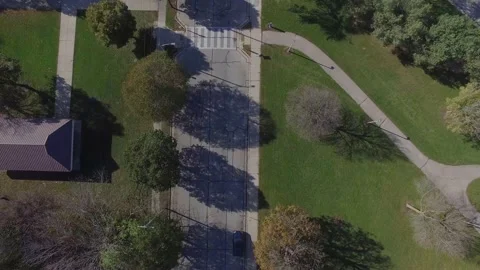 Highway Fly Over Milwaukee 库存影片 134498654