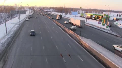 Highway Stock Footage 10719998