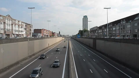 Highway Video stock 30362856