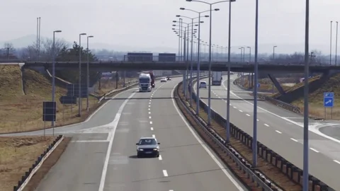 Highway Stock Footage 74481022