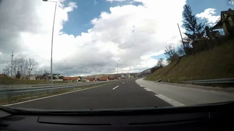 Highway 库存影片 87715474