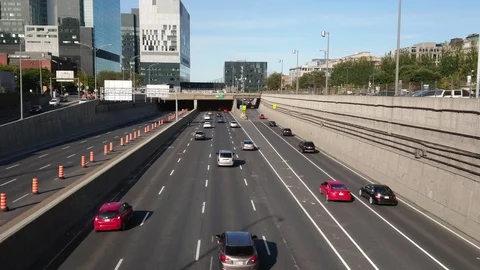 Highway Stock Footage 96129701