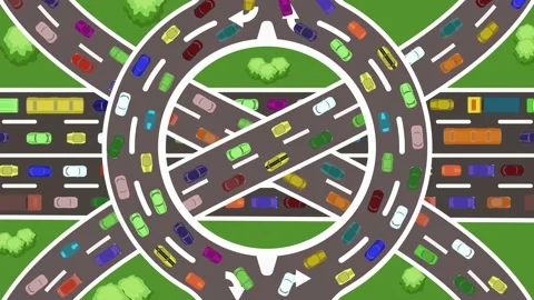 Highway Vídeo Stock 121194904