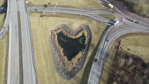 Highway with heart Stock-Footage 147022127