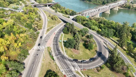 Highway at high speed Stock Footage 316085547