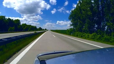 Highway hyperlapse Stock Footage 101271919