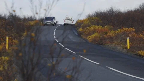 Highway of Iceland Stock Footage 106102465