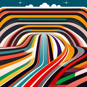 Highway illustrations Stock Illustration