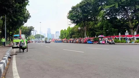 Highway in jakarta Stock Footage 282241590