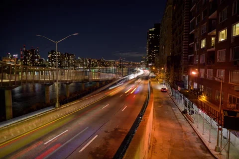 Highway Light Trials Rotation (2 of 2) Stock Footage 144029838