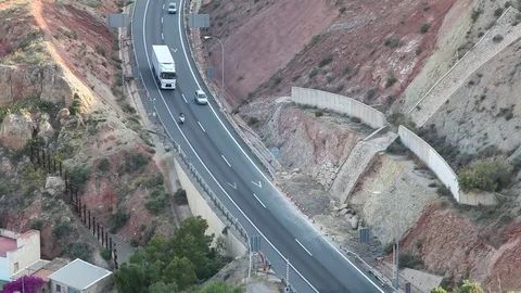 Highway in Lorca, Spain Vidéo 76728007