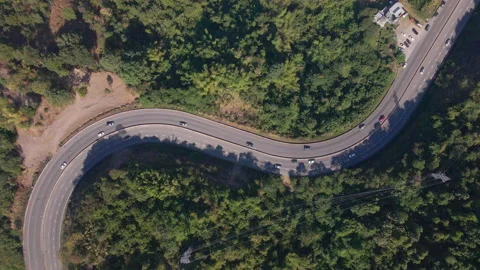 Highway on the mountain 스톡 동영상 230239217