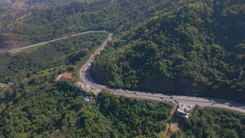 Highway on the mountain 스톡 동영상 230239793