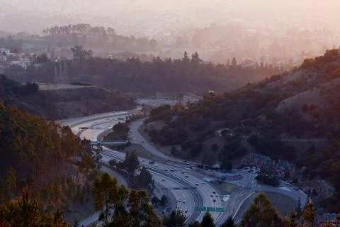 Highway in mountain Stock Photos