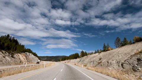 Highway moving on a summer day Stock Footage 142612096