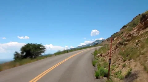 Highway in Nevada Stock Footage 48632736