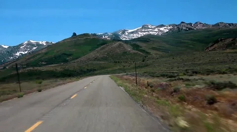 Highway in Nevada 스톡 동영상 48632784
