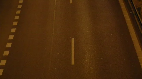 Highway at night Video stock 529234