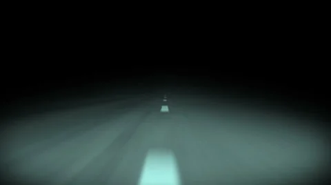 Highway Night Ride Video stock 37847290